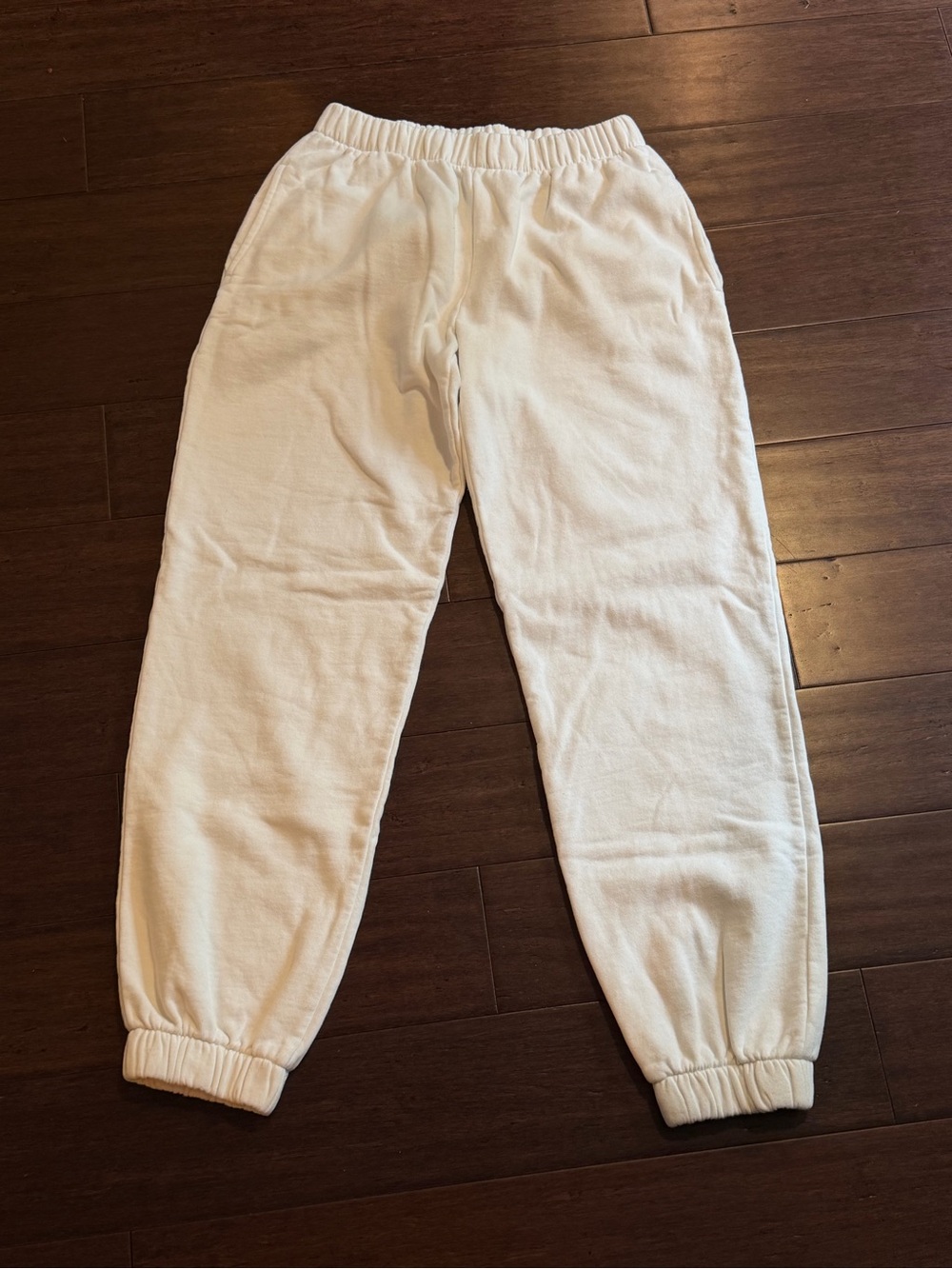 PacSun White Jogger Sweatpants